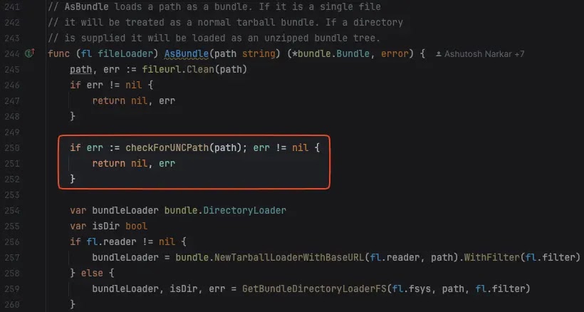 OPA’s loader.go - a package containing utilities for loading files into OPA - patched since v0.68.0 